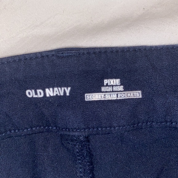 Navy blue old navy slacks - Picture 3 of 9